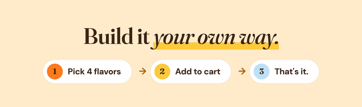 4 Flavors Bundle For $35